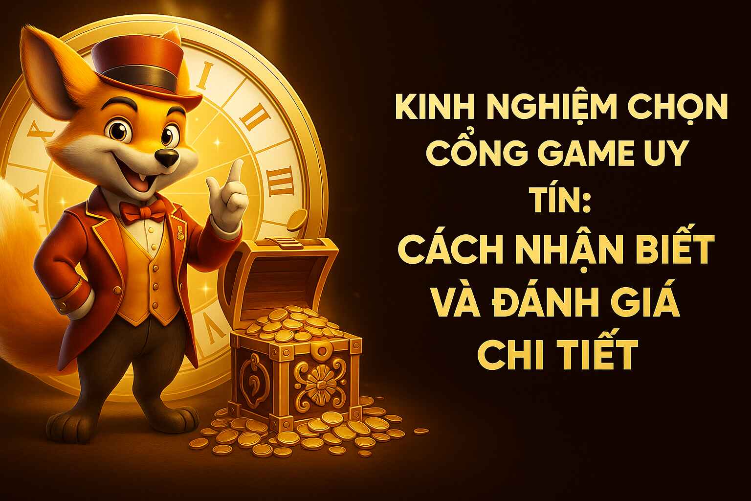 Kinh nghiệm chọn cổng game uy tín: Cách nhận biết và đánh giá