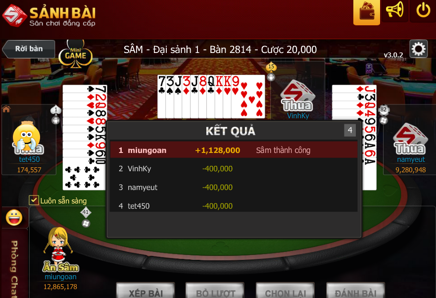 Các mẹo chơi Sâm để thắng lớn trên các cổng game