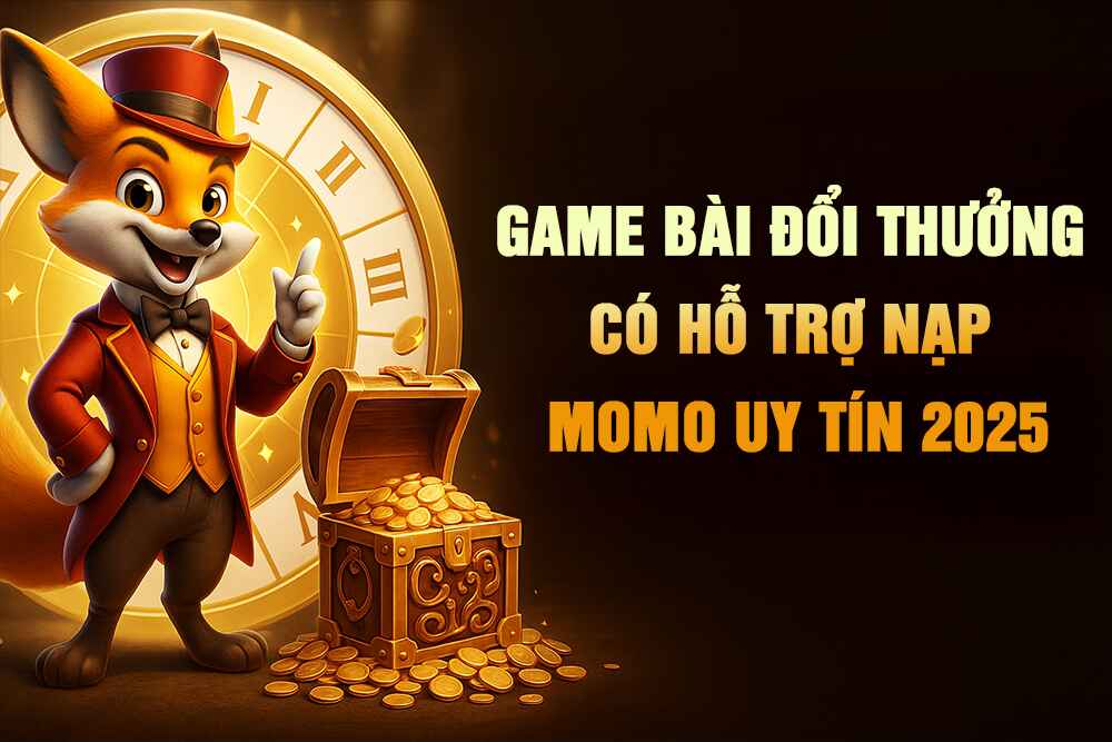 Game bài đổi thưởng có hỗ trợ nạp Momo uy tín 2025
